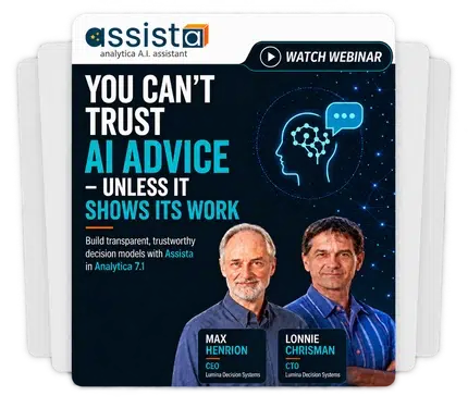Webinar with Max Henrion and Lonnie Chrisman